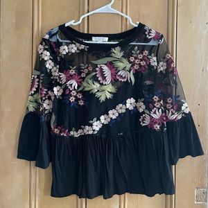 Embroidered Aline Shirt